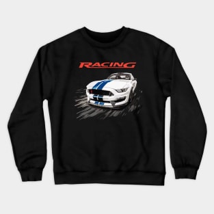 FORD SHELBY USA RACING GT MUSTANG Crewneck Sweatshirt